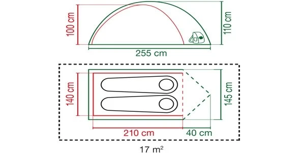 Coleman Kobuk Valley 2 BlackOut 2000038385 5 Coleman Kobuk Valley 2 BlackOut 2000038385 - Image 5