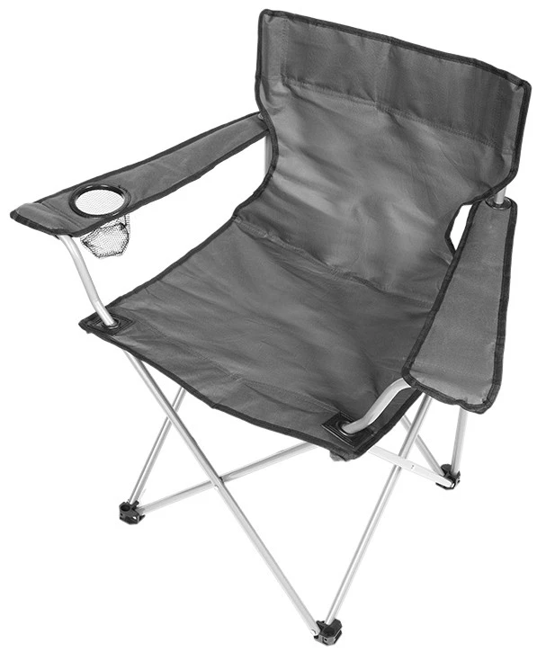 Summit Folding Camping Chair Ashby Slate Grey 633108 1 Summit Folding Camping Chair Ashby Slate Grey 633108