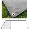 Sunncamp Evolution 300 Shaped SPS Footprint Tent Groundsheet