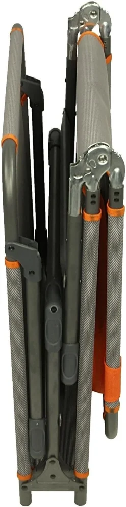 Portal Outdoor Lounger Sun Or Camping Bed Green With Orange Headrest And Stitching PT-CH-AVA -Vango Camping Shop 71iyzx ylbl. ac sl1500