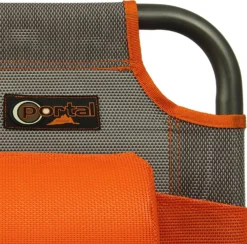 Portal Outdoor Lounger Sun Or Camping Bed Green With Orange Headrest And Stitching PT-CH-AVA -Vango Camping Shop 91e44f4 rel. ac sl1500