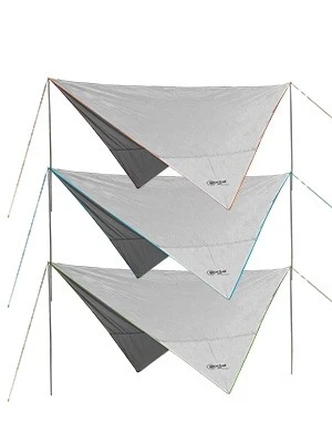 Portal Outdoor Green/Silver Mesa Tarp Awning 3.5mx3.5m PT-TN-MESA-GN 5 Portal Outdoor Green/Silver Mesa Tarp Awning 3.5mx3.5m PT-TN-MESA-GN - Image 5