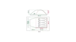 Coleman Darwin 4 Plus Tent 2176905