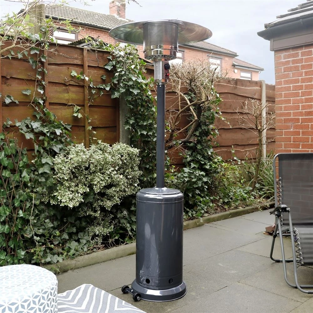 Gardenwize Freestanding Gas Patio Heater GW367 1 Gardenwize Freestanding Gas Patio Heater GW367