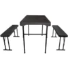 Quest Jet Stream Grassmoor Table & Bench Set F0104