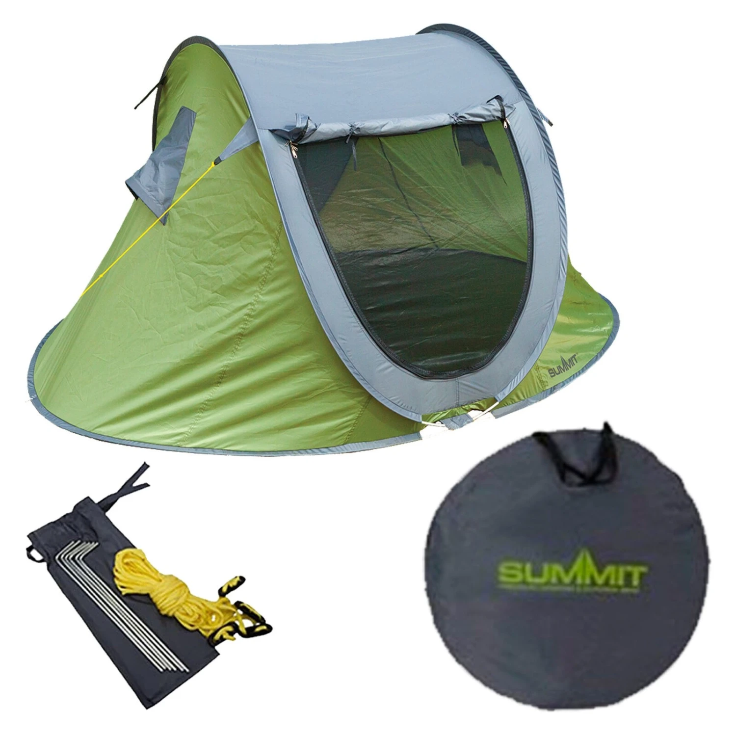 Summit Hydrahalt 3 Person Pop Up Tent 1500HH 1 Summit Hydrahalt 3 Person Pop Up Tent 1500HH