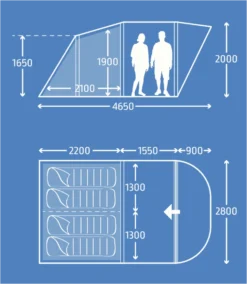 Kampa Brean 4 Poled 9120001261 Package