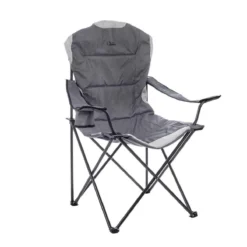 Quest CONCERT Pack Away Compact Folding Camping Festival Chair With Bag F2050 Grey