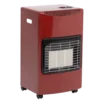 Lifestyle Household Red 3 Bar Radiant Butane Gas Cabinet Heater