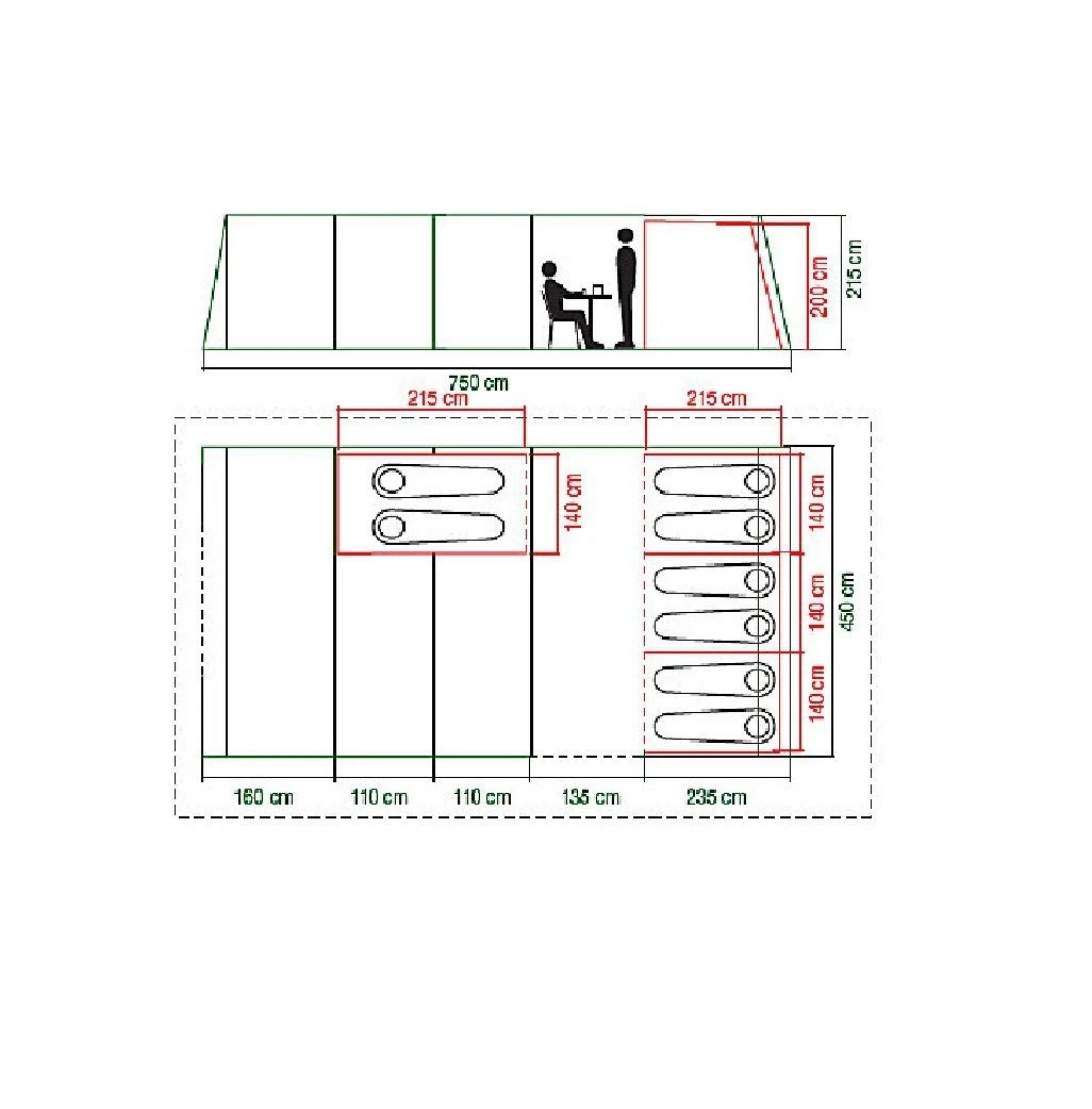 Coleman Weathermaster 8XL Premium Air TENT PACKAGE 2000035190 2023 15 Coleman Weathermaster 8XL Premium Air TENT PACKAGE 2000035190 2023 - Image 15